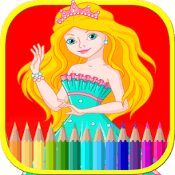 Princess Coloring Book आइकन