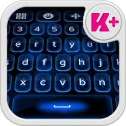Color Blue Keyboard Theme 1.8