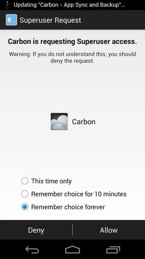 Superuser screenshot 1