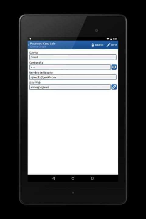 Password Keep Safe screenshot 11