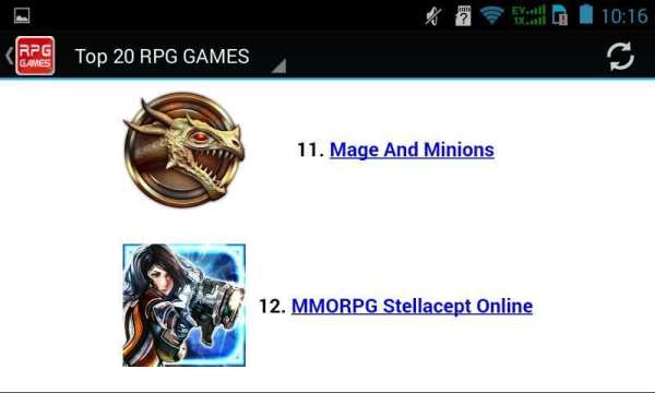 RPG Games скриншот 1