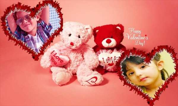Valentine hari Foto bingkai screenshot 2