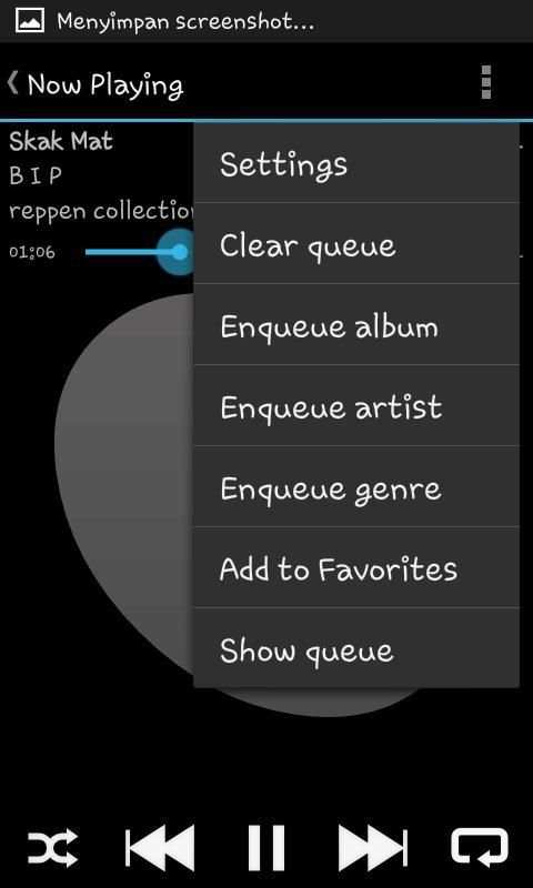 Pemutar musik screenshot 2