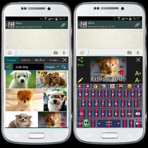 Paris (PSG) Keyboard IconMe screenshot 4