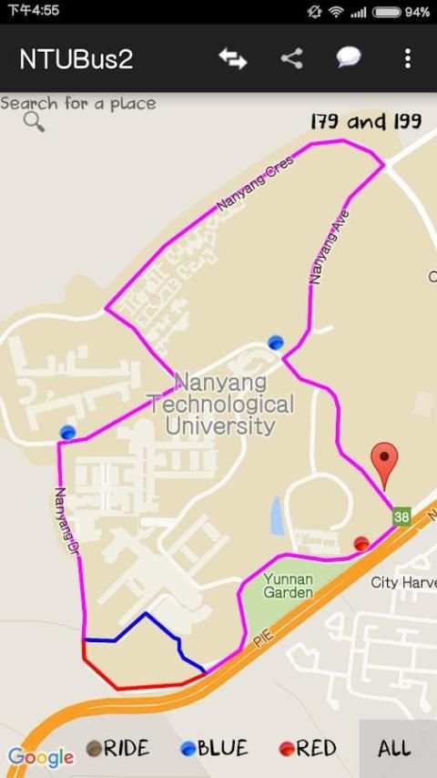 NTU Bus Map 2 2 تصوير الشاشة