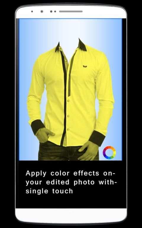 Men Designer Shirt Photo Maker screenshot 3