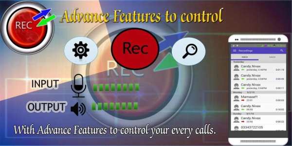My Call Record - Call Recorder 1 تصوير الشاشة