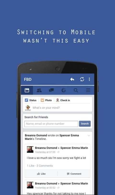 FBD for Facebook screenshot 4