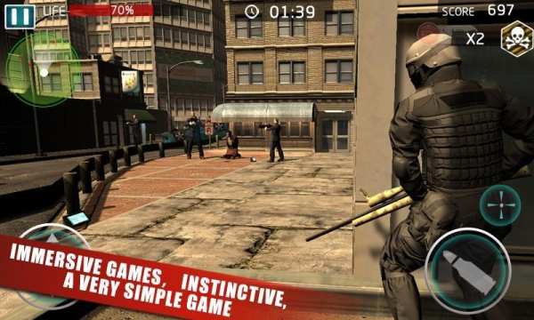 SWAT kejahatan sniper screenshot 2