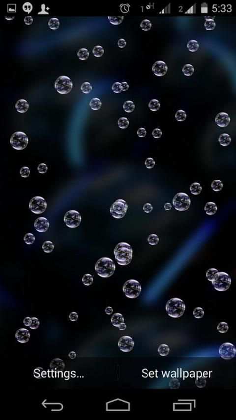 Galaxy S4/S5 Live Wallpaper screenshot 1