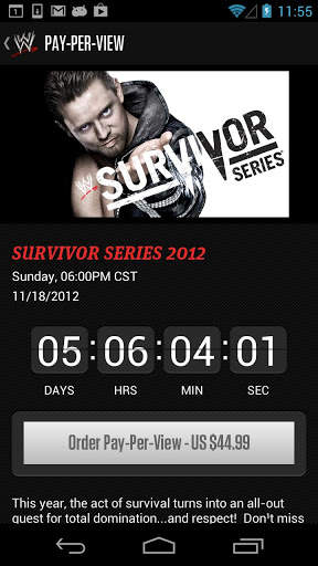WWE 3 تصوير الشاشة
