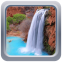 Cascade Live Wallpaper أيقونة