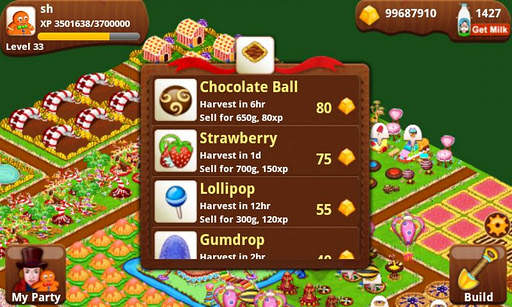 Candy Valley 3 تصوير الشاشة