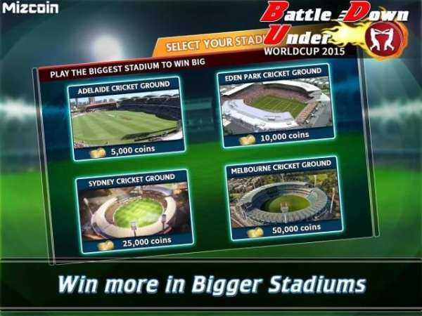 BDU - Cricket World Cup 2015 screenshot 2
