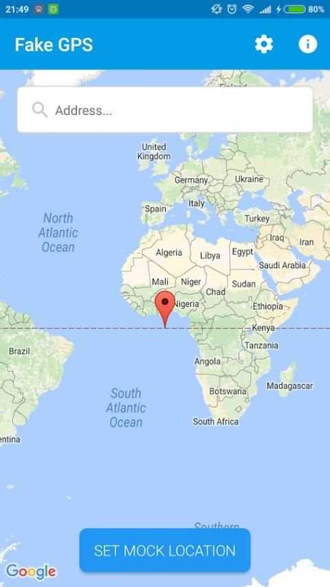 Fake GPS screenshot 4