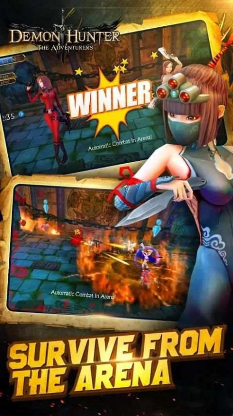 Demon Hunter:The Adventurers 7 تصوير الشاشة