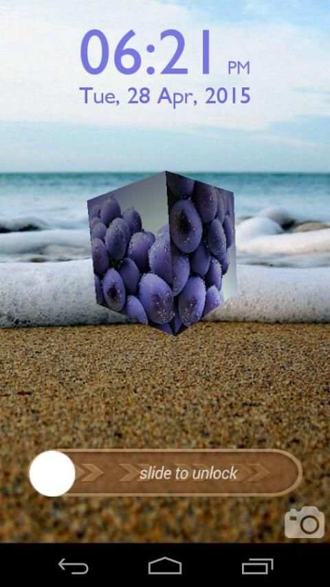 Foto kubus lockscreen screenshot 6