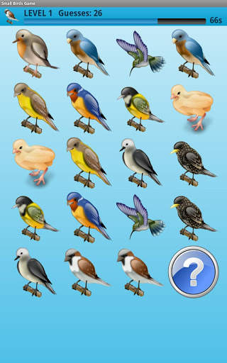 Small Birds Memory Game 3 تصوير الشاشة