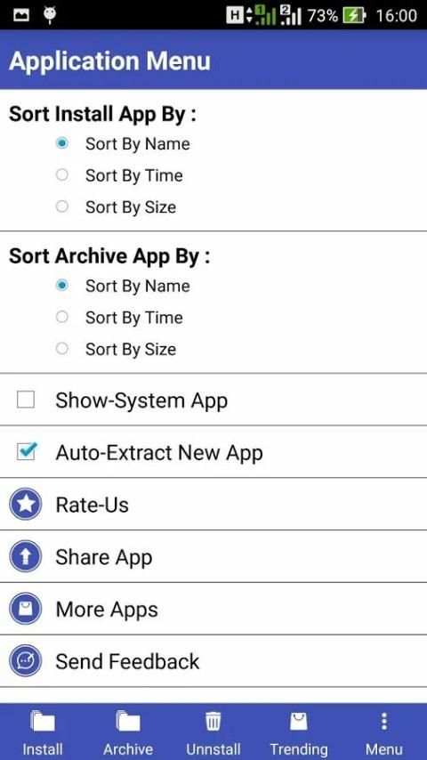 Apk Extractor скриншот 3