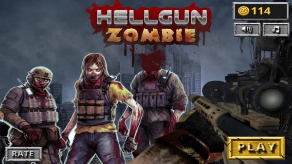 Hellgun Zombie Shooter screenshot 2