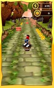 3D Jungle Runner : Racing Game 3 تصوير الشاشة