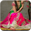 Indian Saree Fashion Photo icon