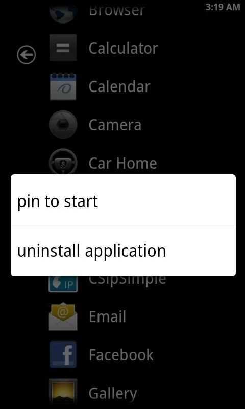 Windows Phone Android Lite screenshot 3
