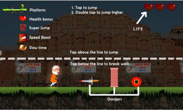 Run Modi Run Game 5 تصوير الشاشة