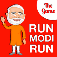 Run Modi Run Game أيقونة