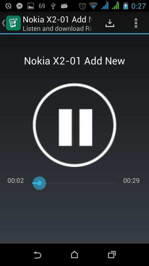 Nokia X2 Ringtone screenshot 4