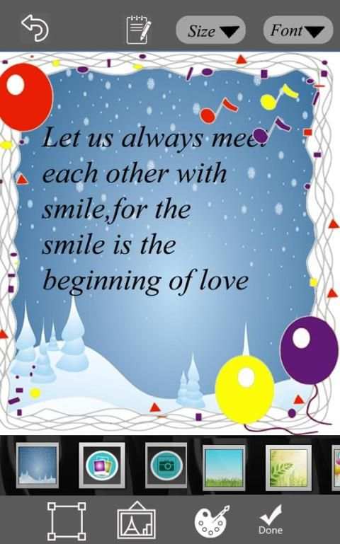 Text on Pictures Free screenshot 3