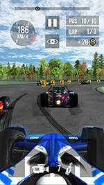 Thumb Formula Racing 2 تصوير الشاشة