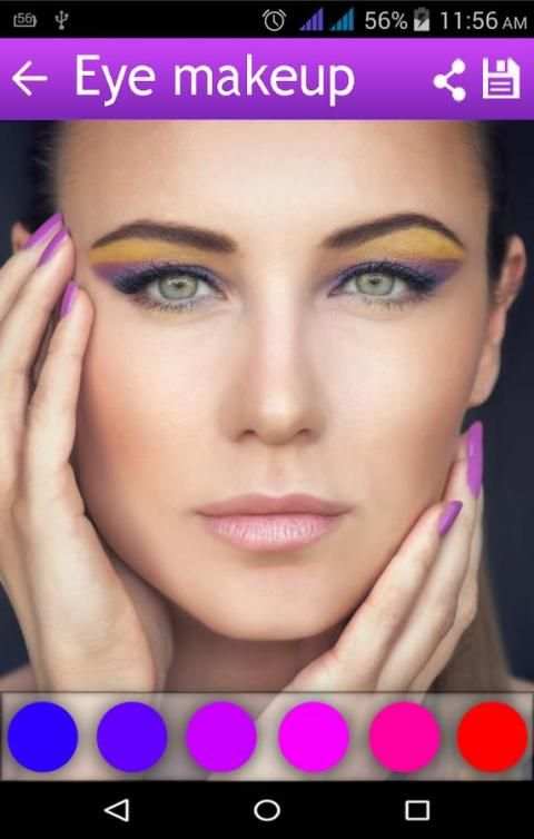 Beautiful Makeup Editor 7 تصوير الشاشة