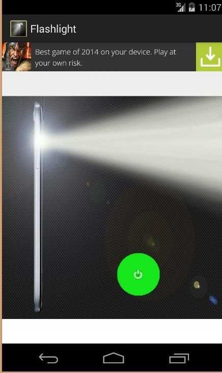 Flashlight Smart screenshot 1