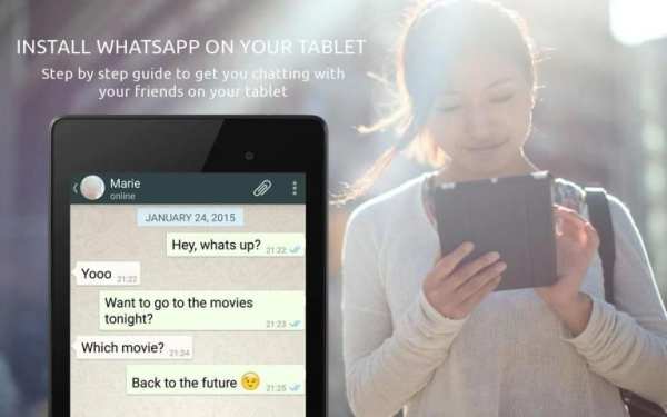 Install WhatsApp for Tablet screenshot 3