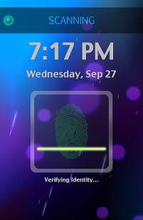 Fingerprint Screen Locker 3 تصوير الشاشة