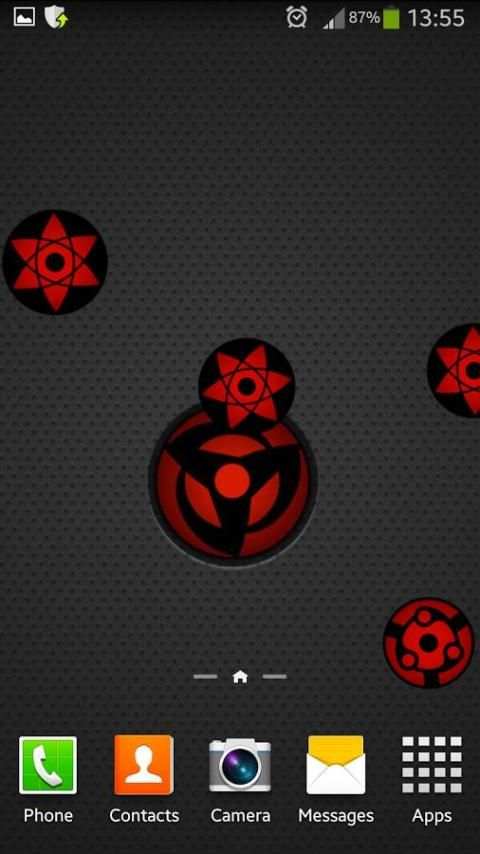 Sharingan Live Wallpaper screenshot 2