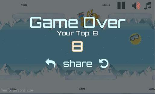 Tom and Snowboard 3 تصوير الشاشة