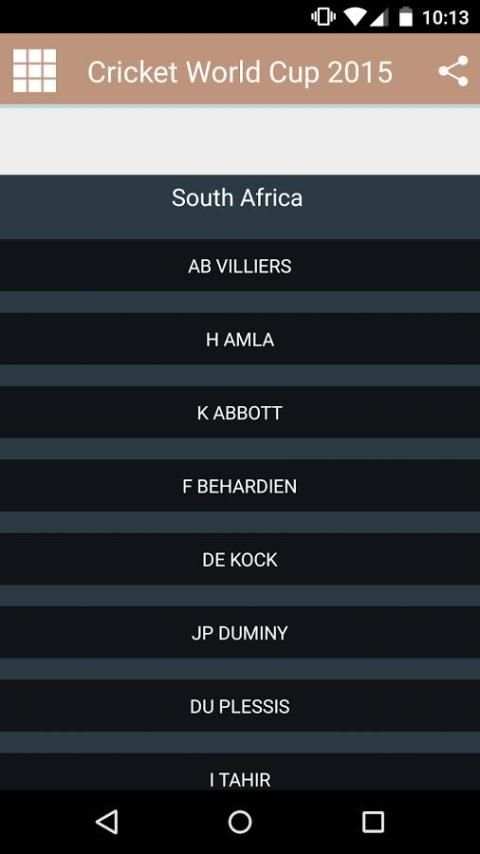 Cricket World Cup 2015 screenshot 2