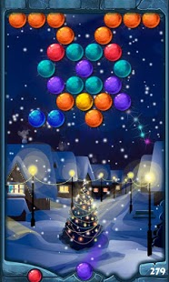 Winter Christmas Bubble Shoot 1 تصوير الشاشة