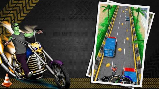 Fearless Moto Racing 3D 1 تصوير الشاشة