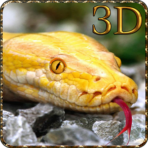 Wild Jungle Snake Attack Sim أيقونة