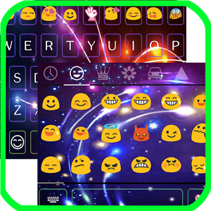 Electric Emoji Keyboard أيقونة