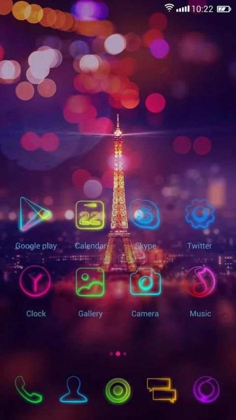Paris Love GO Launcher Theme screenshot 5