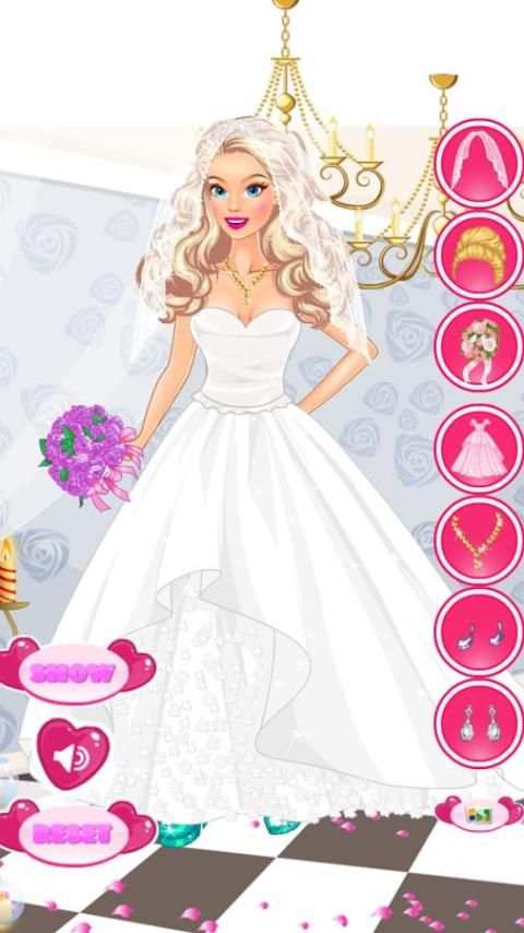 Cinderella Wedding Dress Up screenshot 4