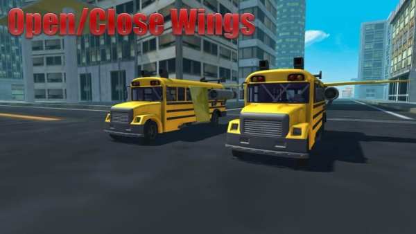 Flying Bus Simulator 2016 स्क्रीनशॉट 2