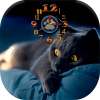 Kitten Live Wallpaper Clock on 9Apps