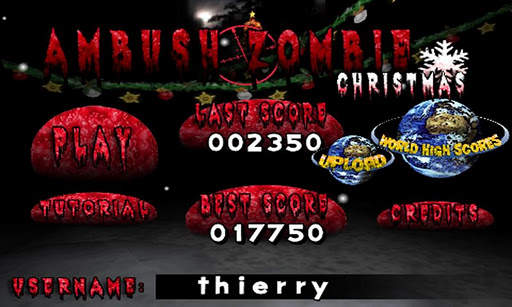 Ambush Zombie Christmas Free screenshot 5
