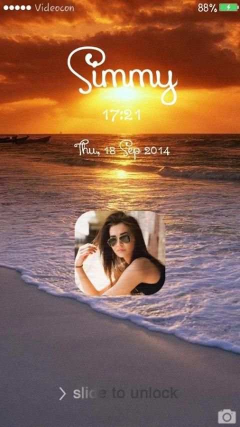 My Name Lock Screen screenshot 1