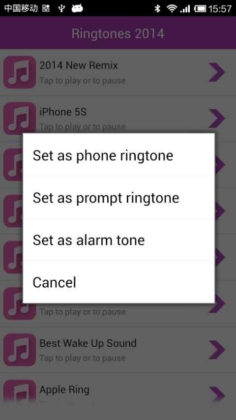 Popular Ringtones In 2014 screenshot 3
